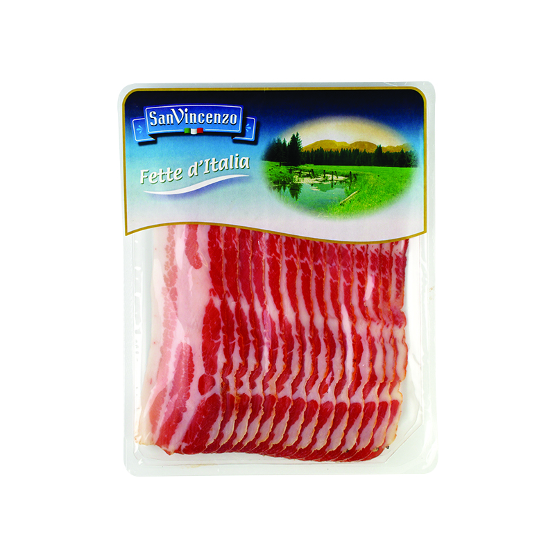 Tense mild bacon PACETTA, sliced, 200 g