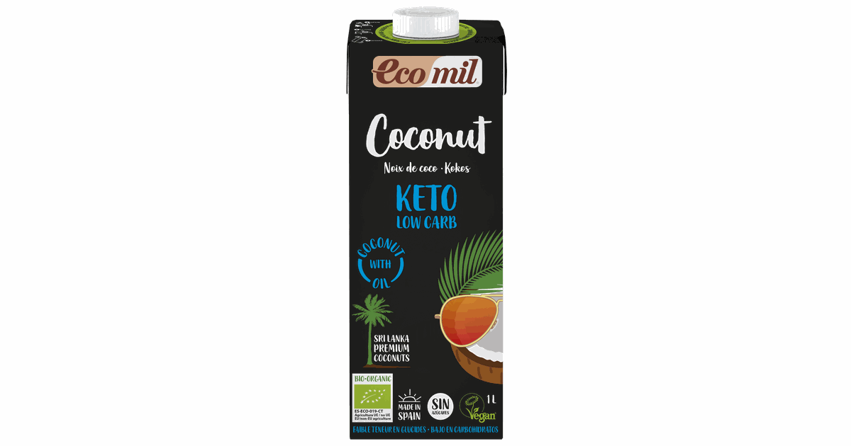 Sugar-free KETO coconut drink, organic