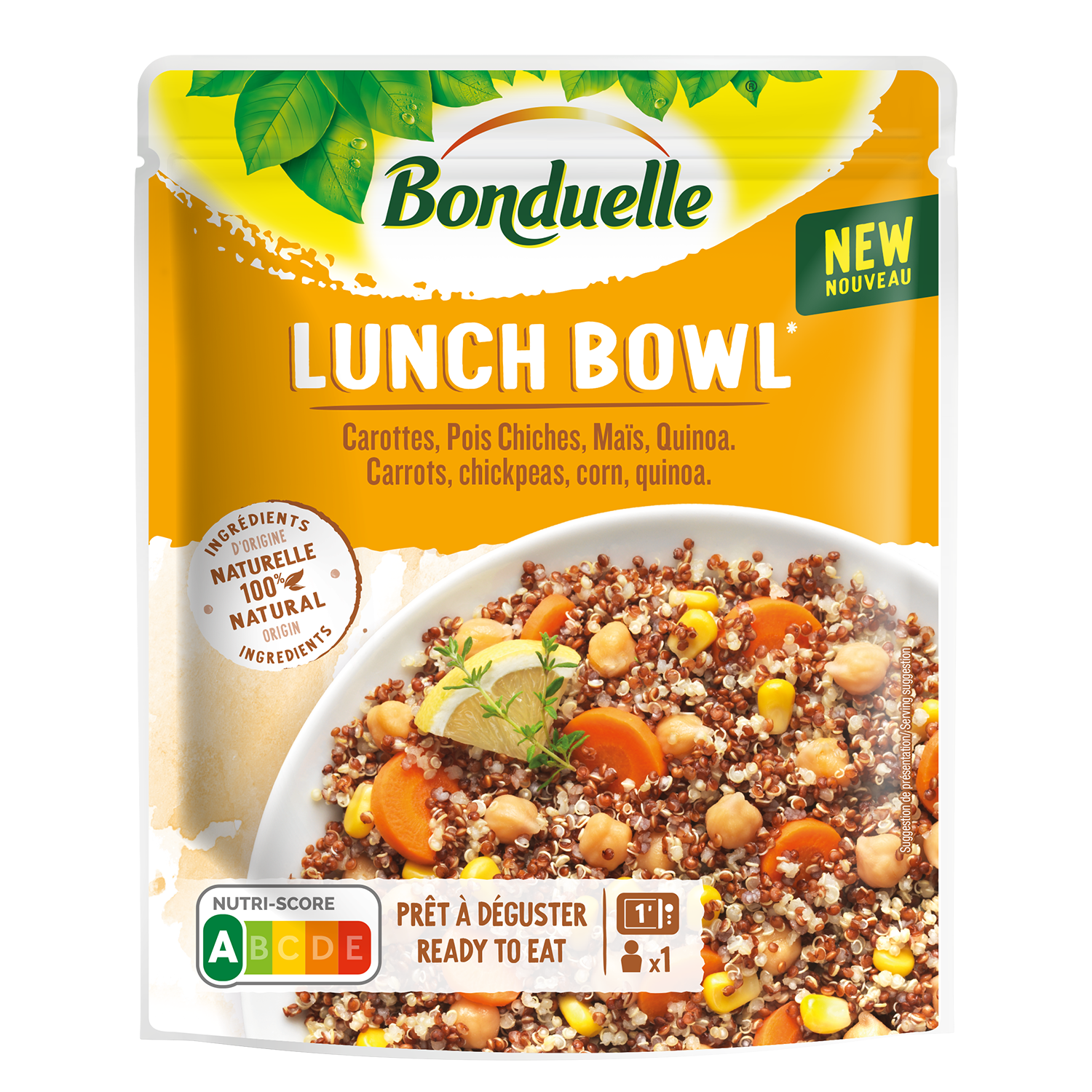 Quinoa BONDUELLE, with vegetables and chickpeas, 250 g