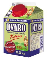 Kefir DVARO, 3,2%, 0,5 kg, tetra rex