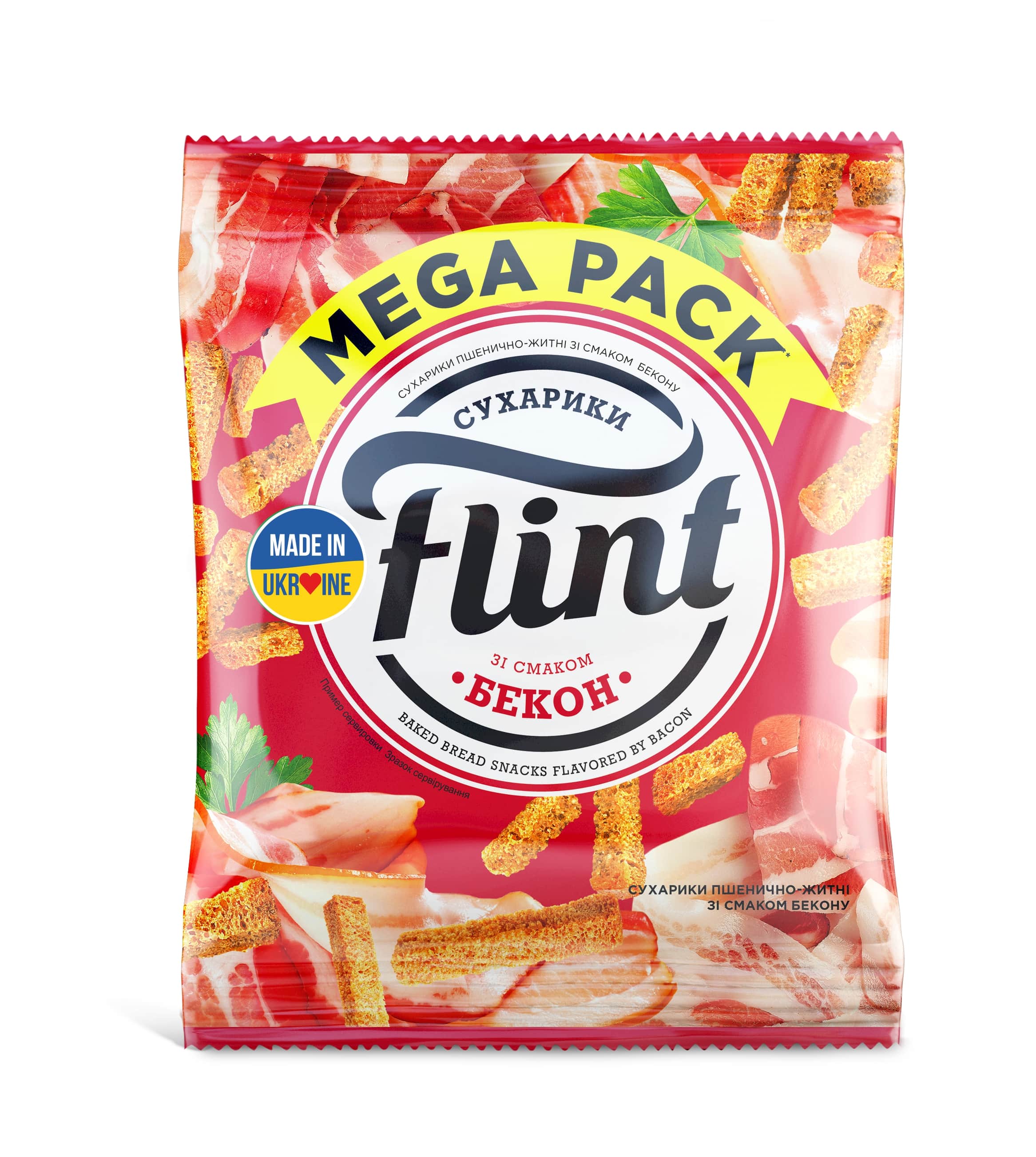 Breadcrumbs FLINT, bacon flavor, 110 g