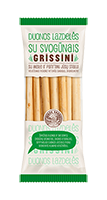 Duonos lazdelės GRISSINI SVOGŪNĖLIS, 125 g