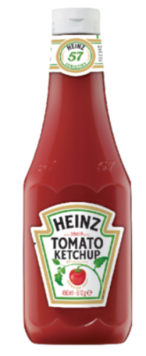 Original HEINZ tomato ketchup, 450 g
