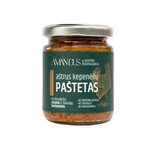 Spicy liver pâté AMANDUS