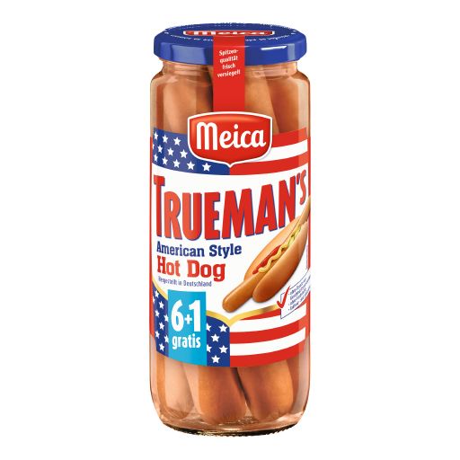 Boiled sausages MEICA Trueman's, in a jar, 350 g
