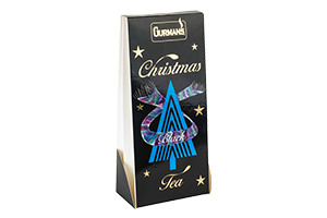 Juodoji kalėdinė arbata kartoninėje dėžutėje GURMAN'S 80g