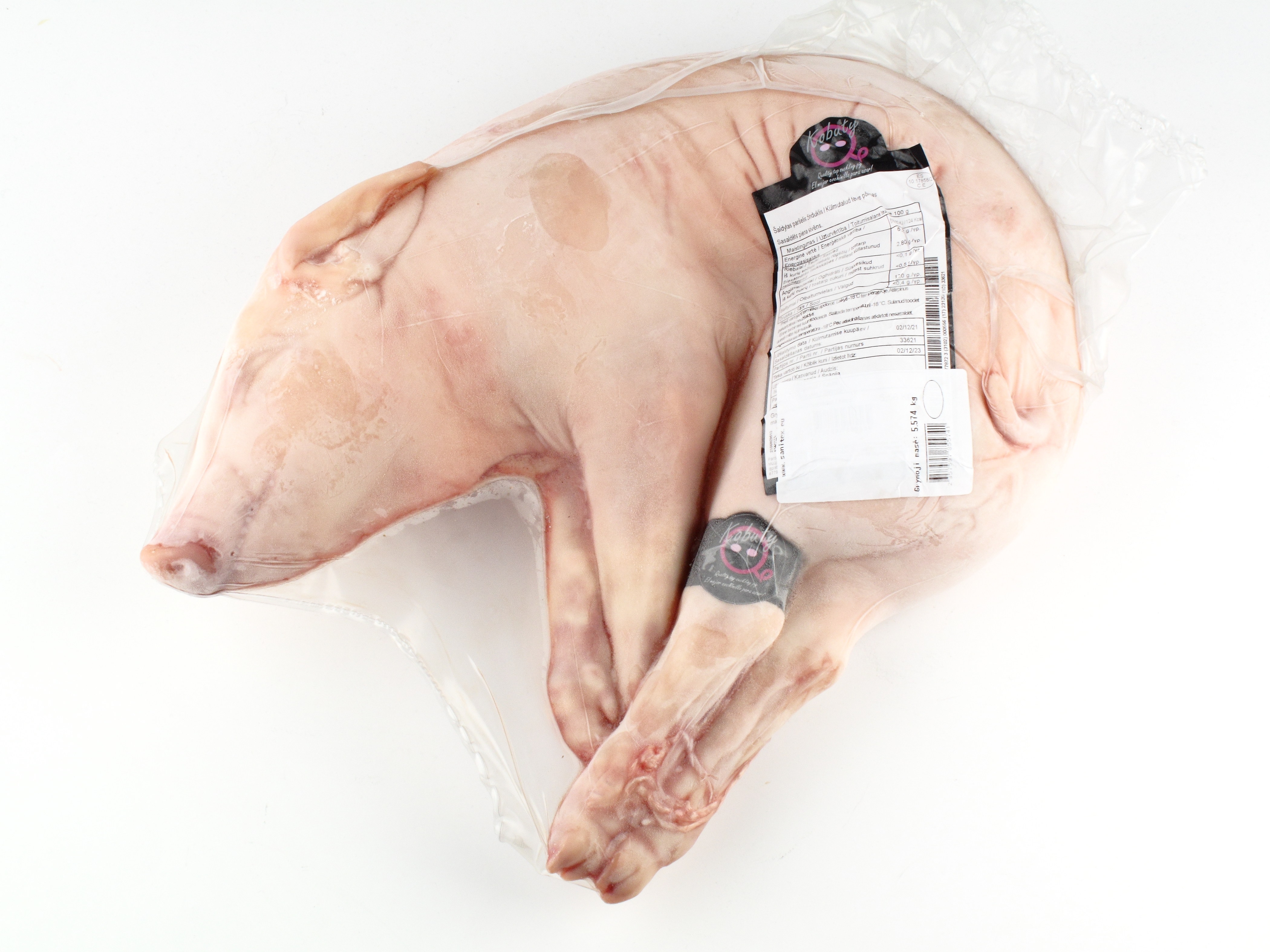 Frozen suckling pig, kobuty, ~4-6 kg