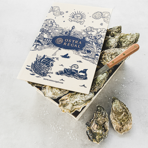 Giant oysters Speciale, Ostra Regal, No2  1 box.,12 pcs
