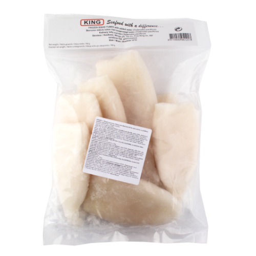 Squid tubes U10, 25%, 1kg/0,750kg