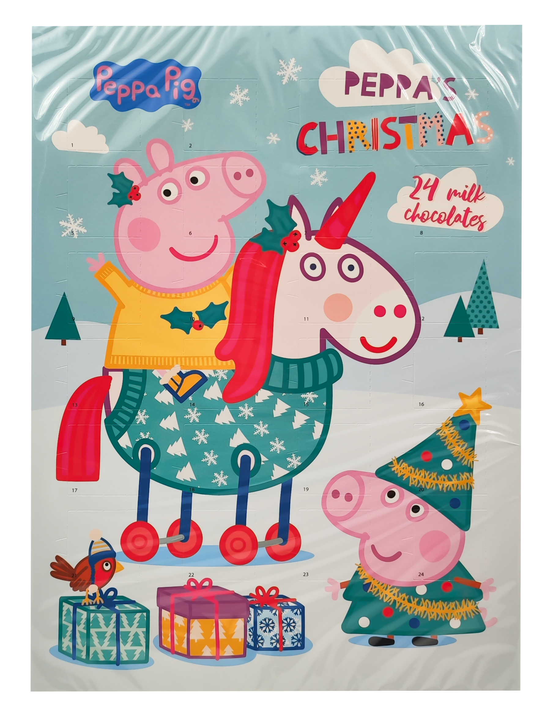 Advento kalendorius PEPPA PIG, 2 rūšių, 75 g