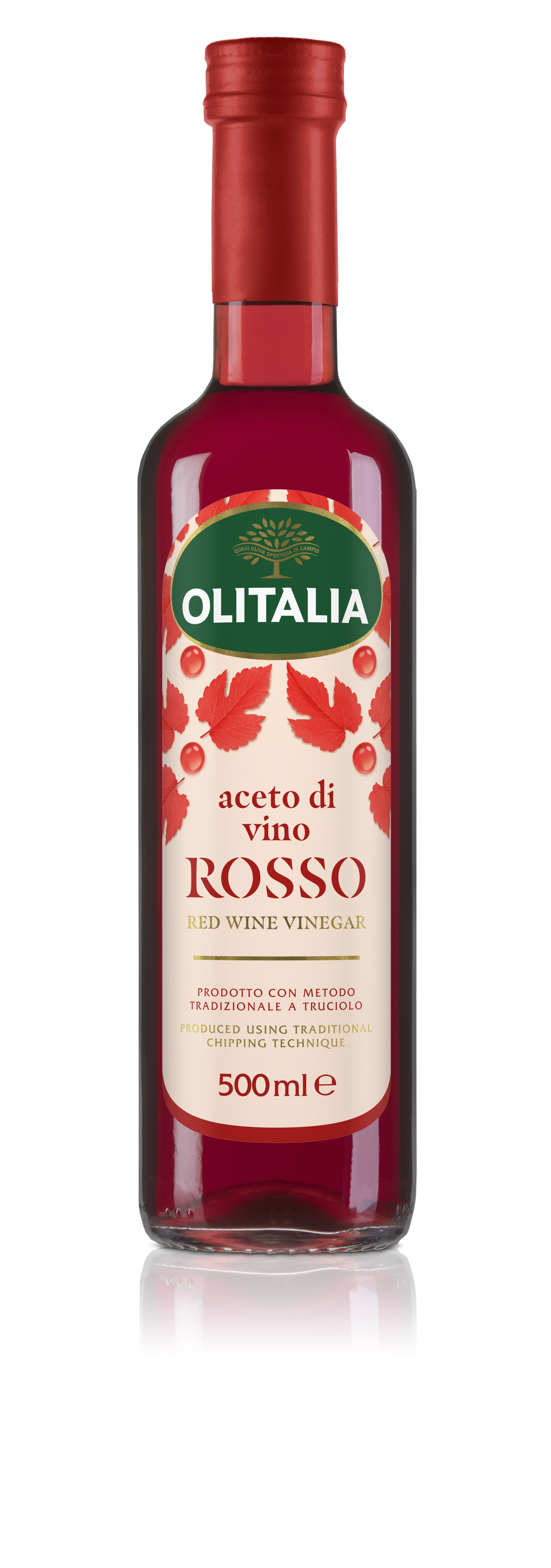 Red wine vineger OLITALIA, 500 ml