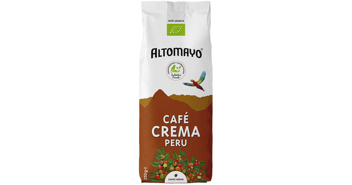 CREMA coffee beans, organic