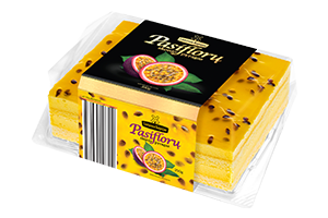 Pasiflorų skonio pyragas, 350g