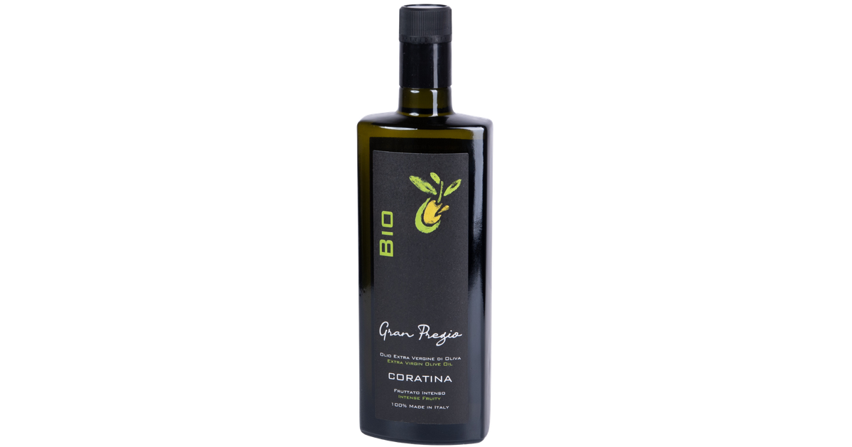 Extra virgin olive oil CORATINA, organic
