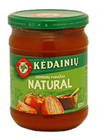 KĖDAINIAI natural tomato sauce, 500 g