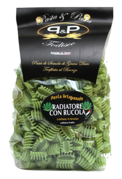 Pasta with arugula RADIATORE