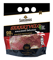 Atšaldytas sausai marinuotas SAKARTVELO kiaulienos šašlykas, 800 g