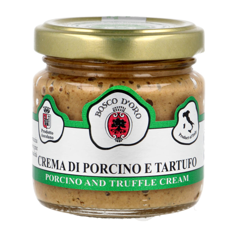 Sauce of porcini mushrooms and summer black truffles