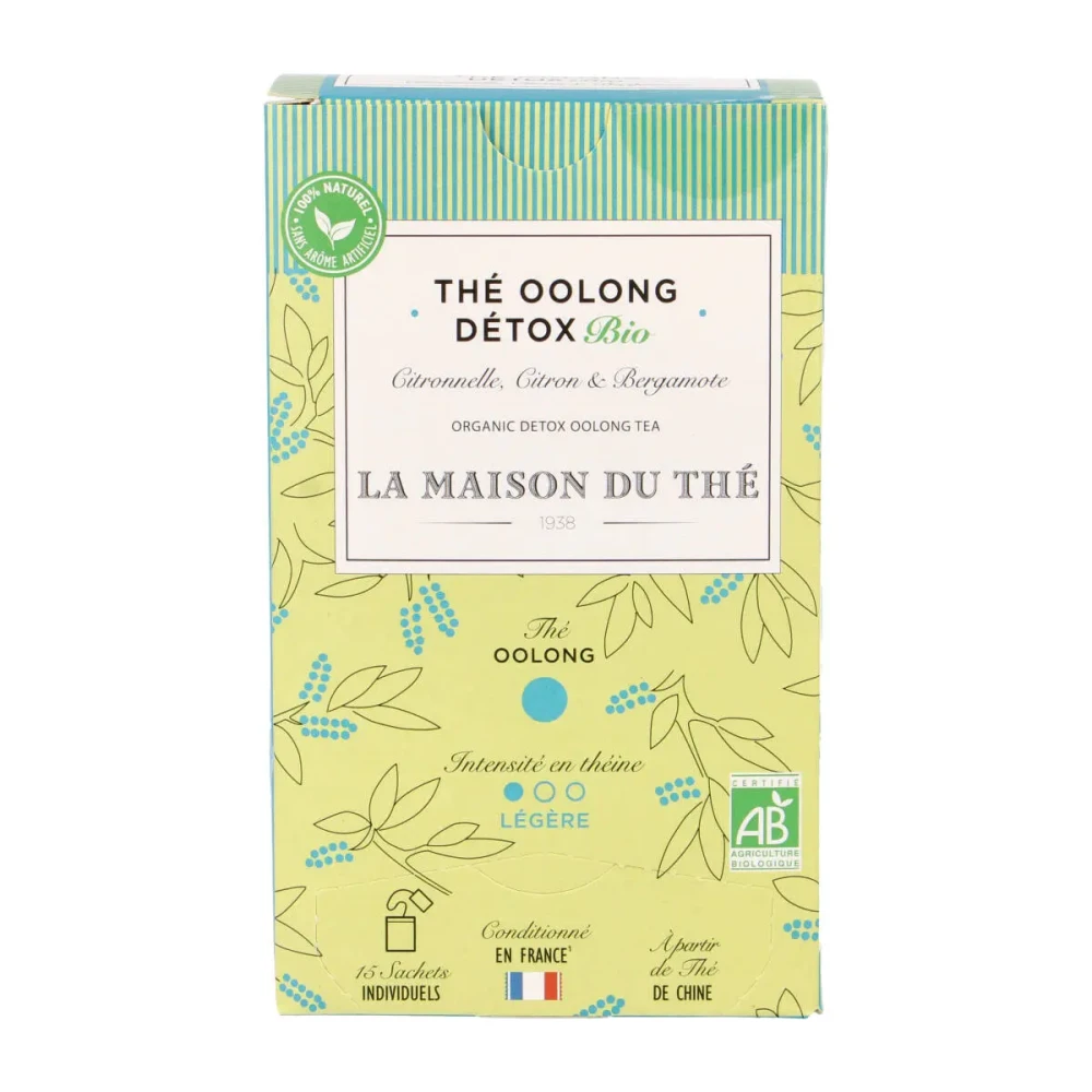 Ulongo arbata OOLONG DETOX, 15 pak., ekologiška