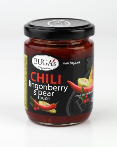 Lingonberry Pear sauce BUGA's, 170 g