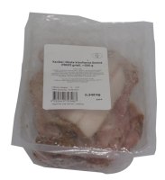 Hot-smoked bacon PROFI, slices, I class,~ 500 g