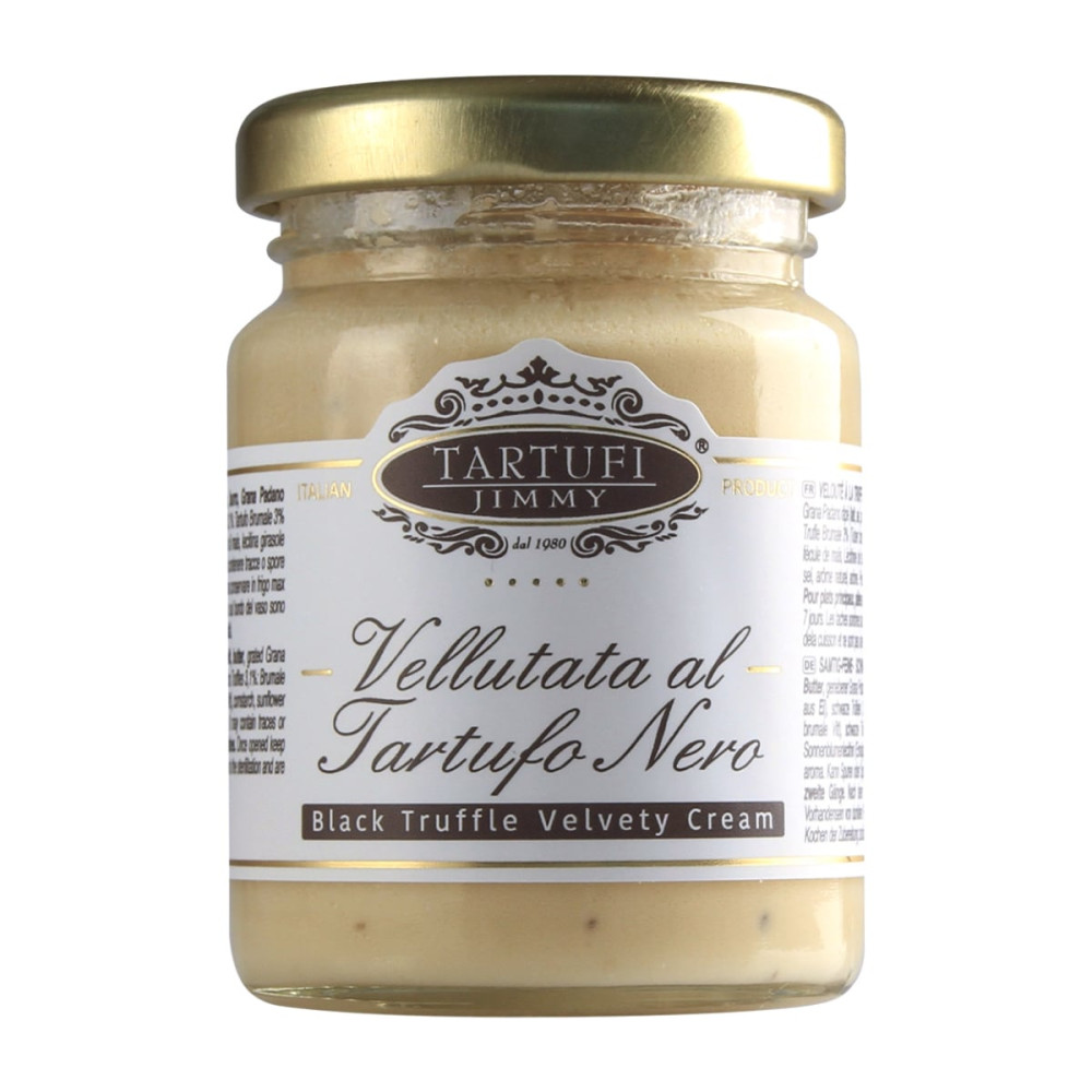 Velvety black truffle cream