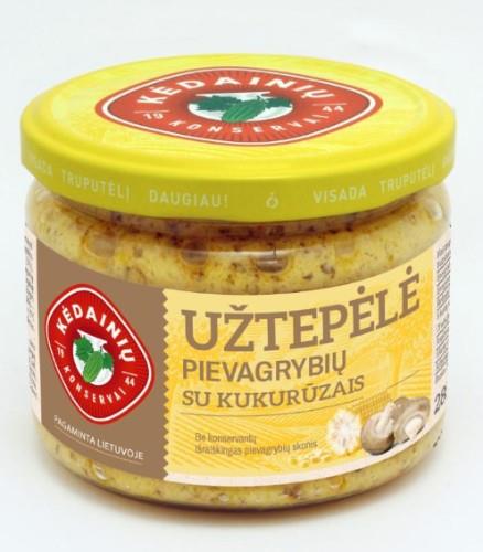 Spread KEDAINIU Champinion, with corn, 280g