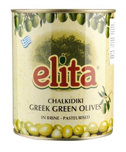 Olives ELITA green, pitted, 400 g/ 200 g
