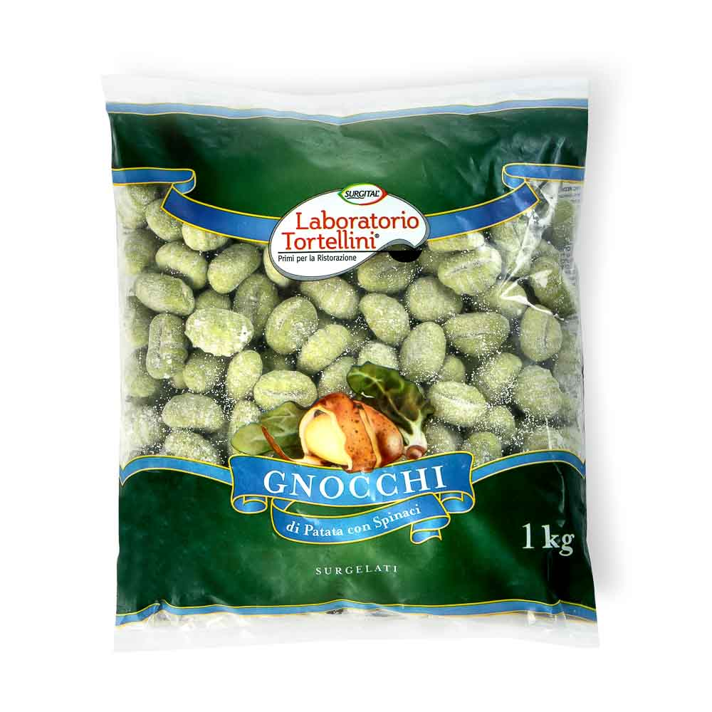 Bulvių virtinukai su špinatais GNOCCHI, šaldyti