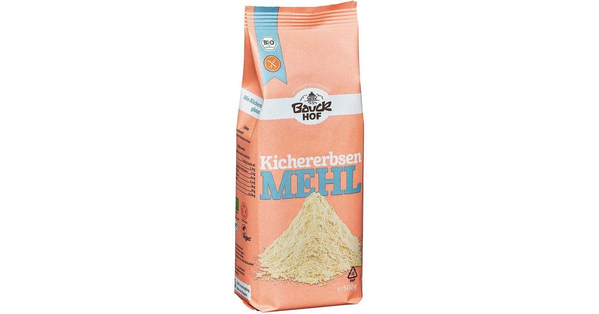 Avinžirnių miltai, ekologiški