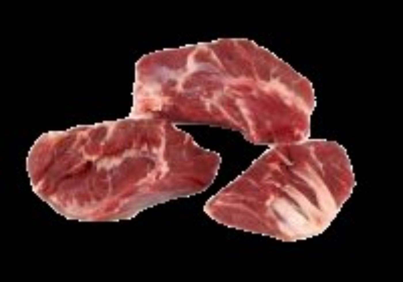 Frozen pork cheaks, kg
