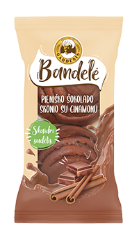 GARDĖSIO bandelės su šokoladu ir cinamonu, 130 g