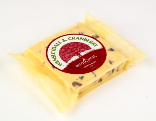 Cheese WENSLEYDALE Cranberry, 200g