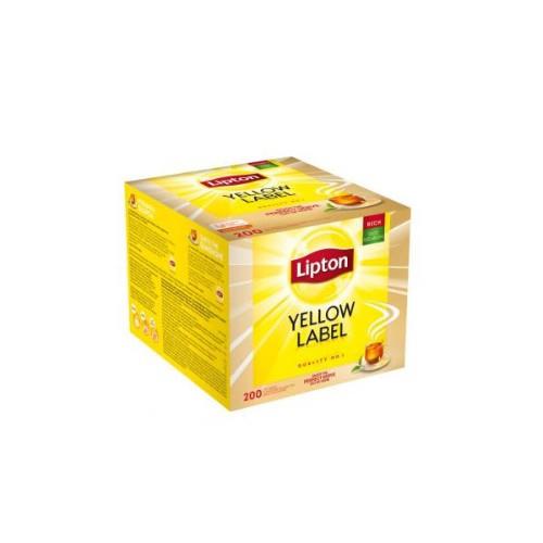 Black tea LIPTON Yellow Label, 200 pcs.