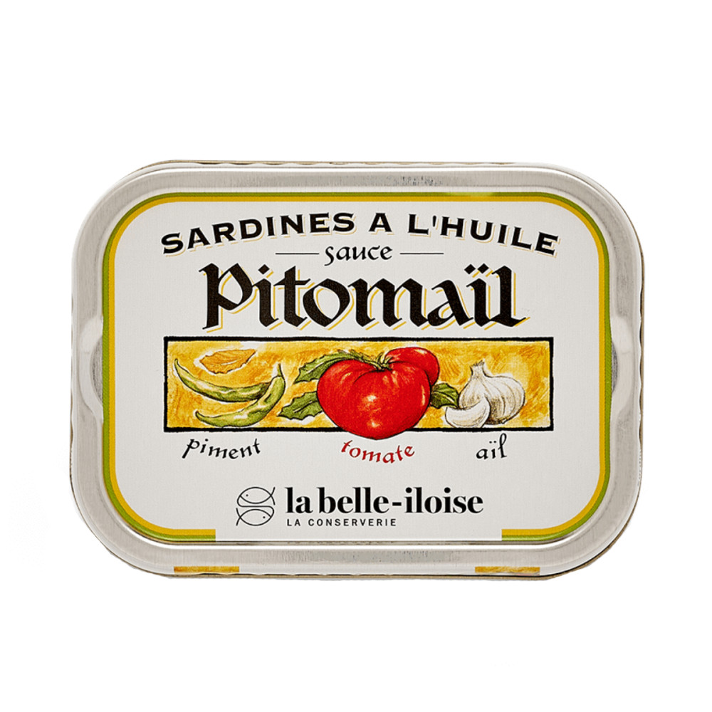 Sardinės aštriame PITOMAIL padaže ir alyvuogių aliejuje