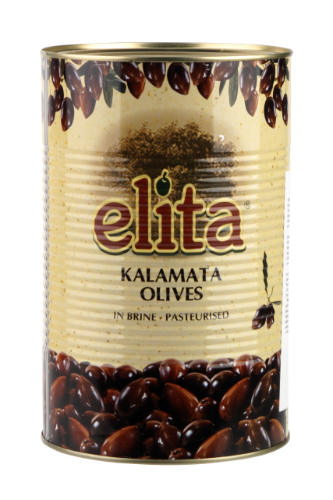 Olives ELITA Kalamata, with pits, 4,1 kg/ 2,5 kg