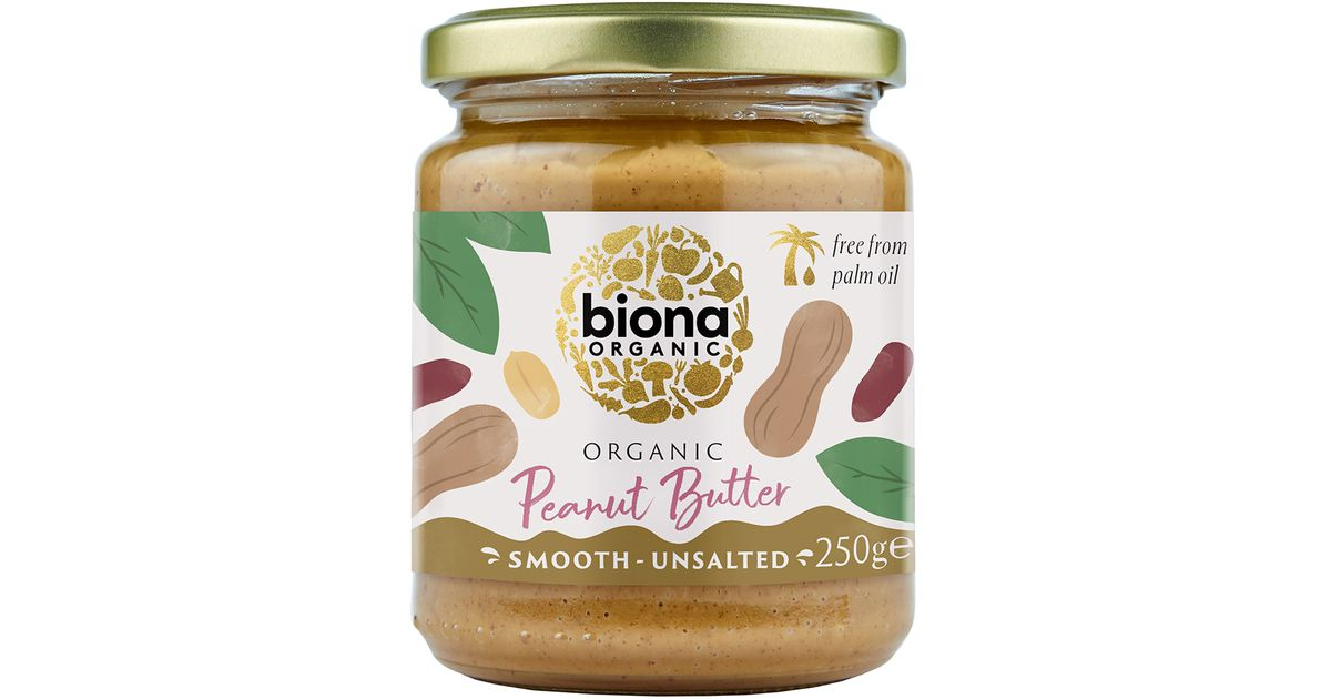 Smooth peanut butter, organic
