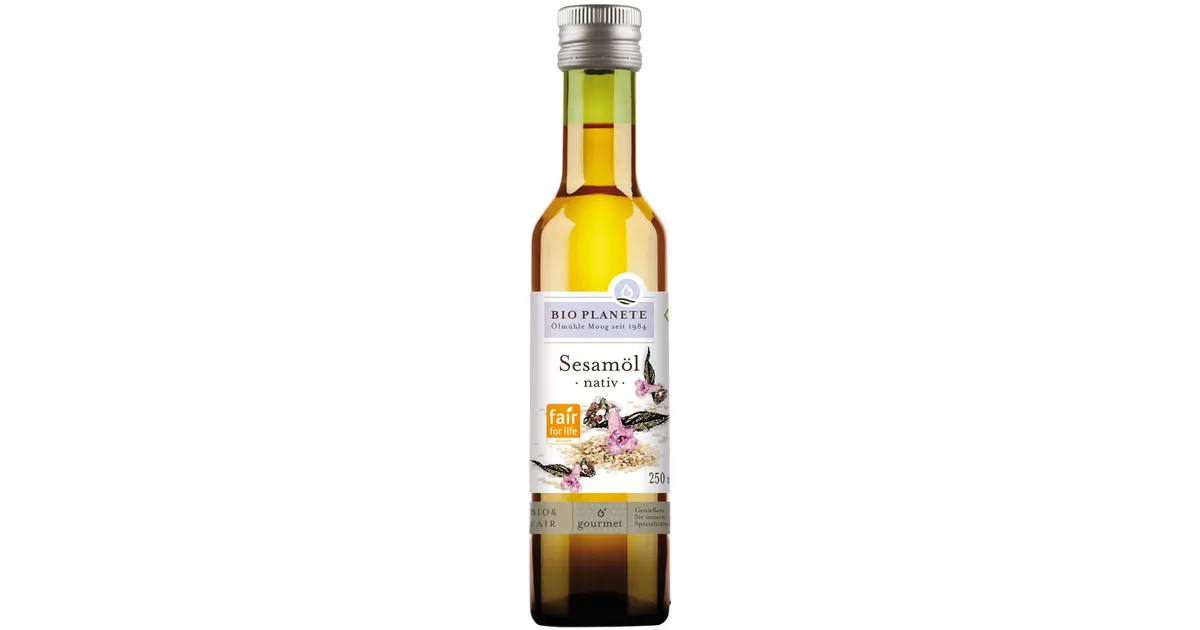 Organic sesame oil