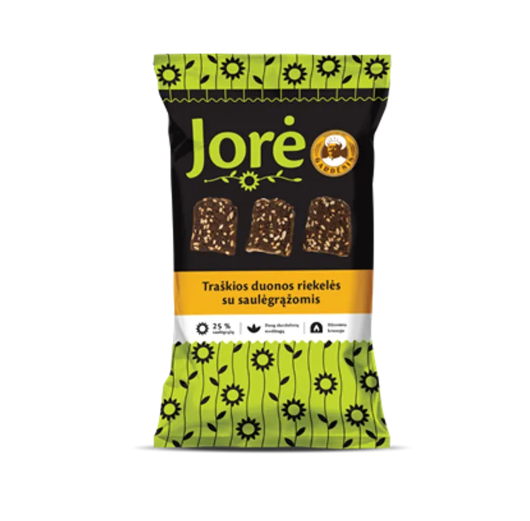 Crispy bread slices JORĖ with sunflowers, 300 g