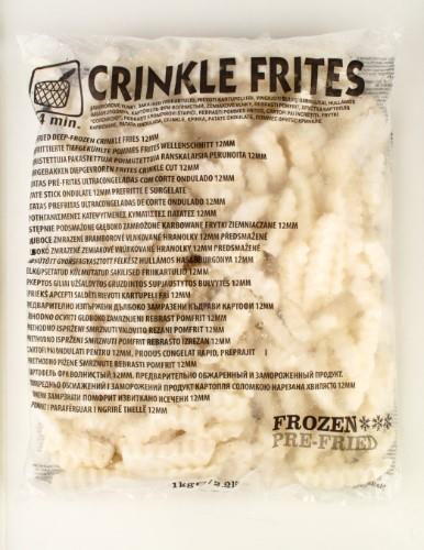 Frozen French fries BLANCO CRINCKLES, 1 kg