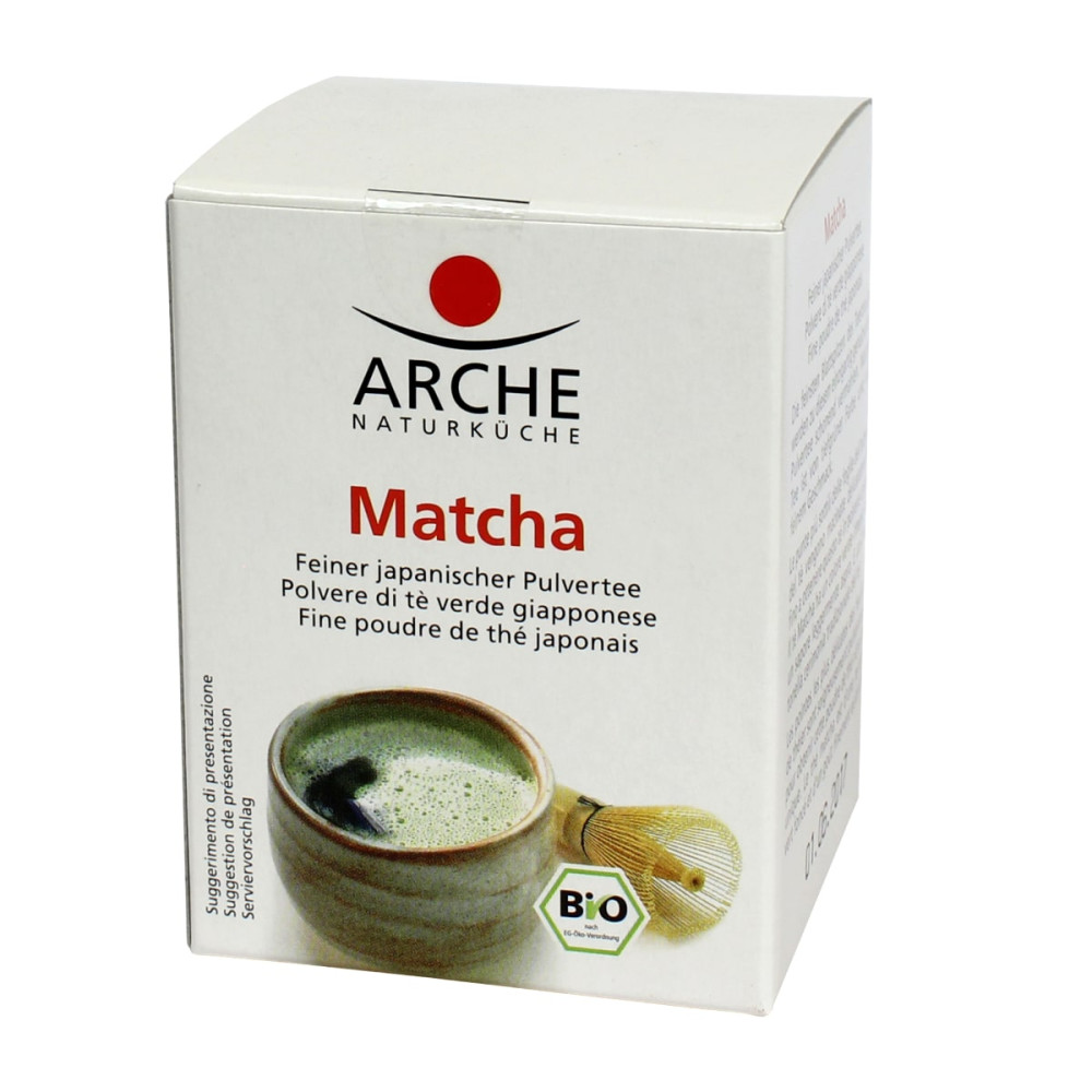 Japoniškos žaliosios arbatos milteliai MATCHA, ekologiški