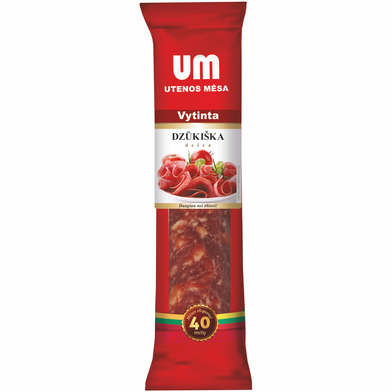 Dried sausage  DZŪKIŠKA, extra class, 200 g