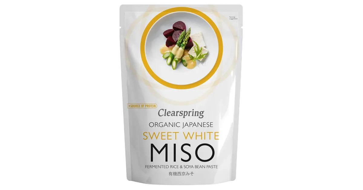 Šviesi miso pasta, ekologiška