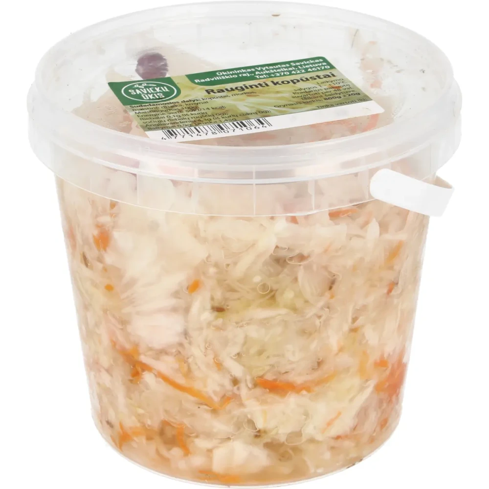 Cabbage, fermented, SAVICKAI FARM