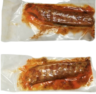 Lėtai virti kiaulienos šonkauliai BBQ padaže, BIOVELA,~0.5 kg