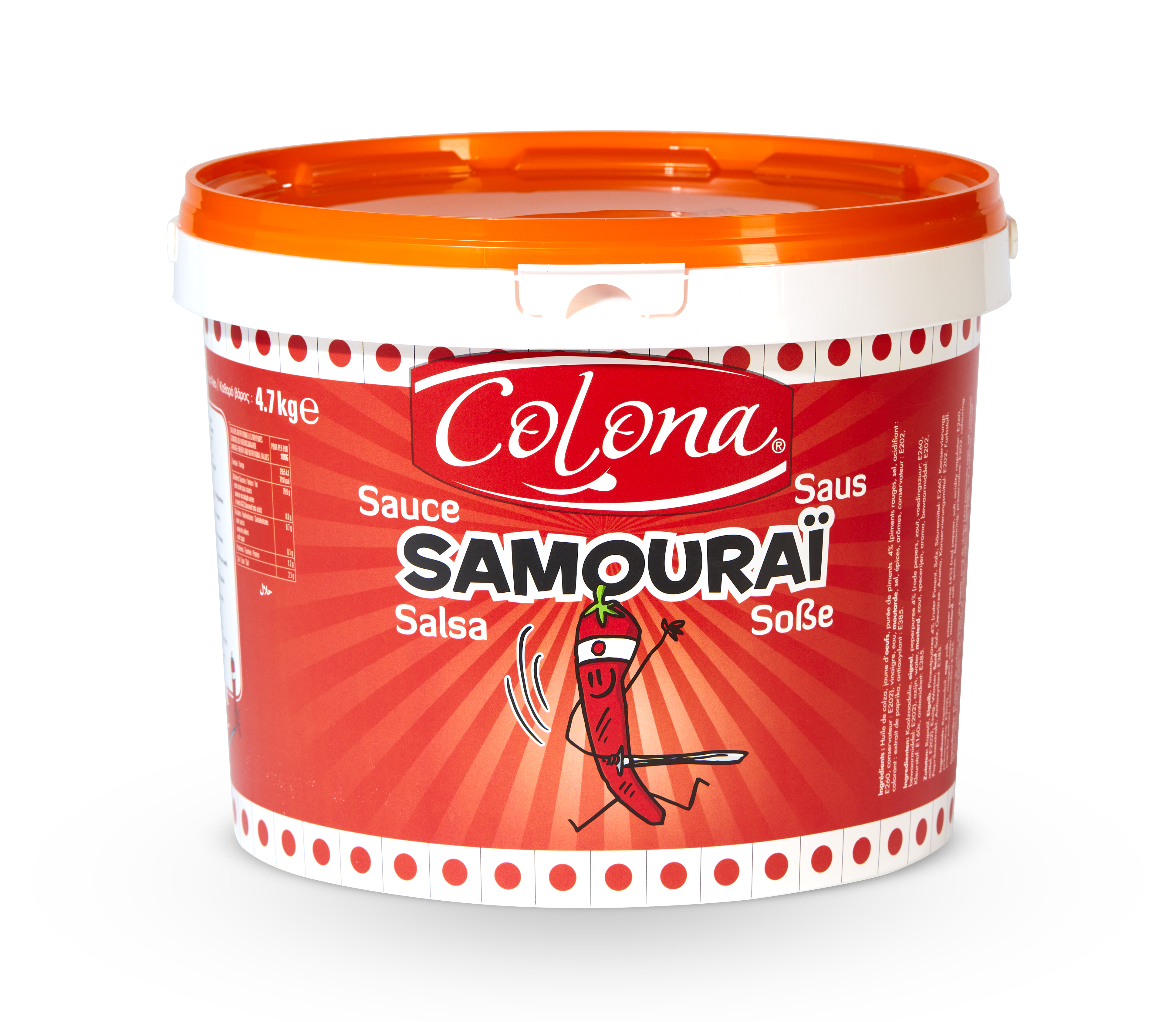 Sauce COLONA, SAMOURAI, 5 l