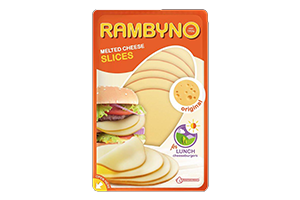 RAMBYNO lydytas pjaustytas sūris 45% 150g