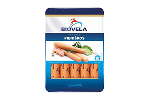 Virtos pieniškos Biovelos dešrelės 260 g