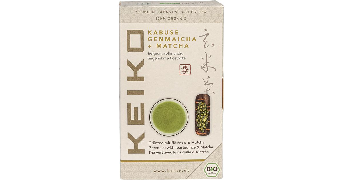 Japoniška žalioji arbata „Kabuse Genmaicha“, biri, ekologiška