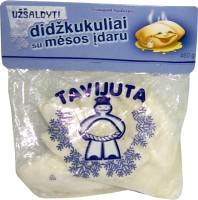 Didžkukuliai, su mėsos įdaru, 450 g, TVI